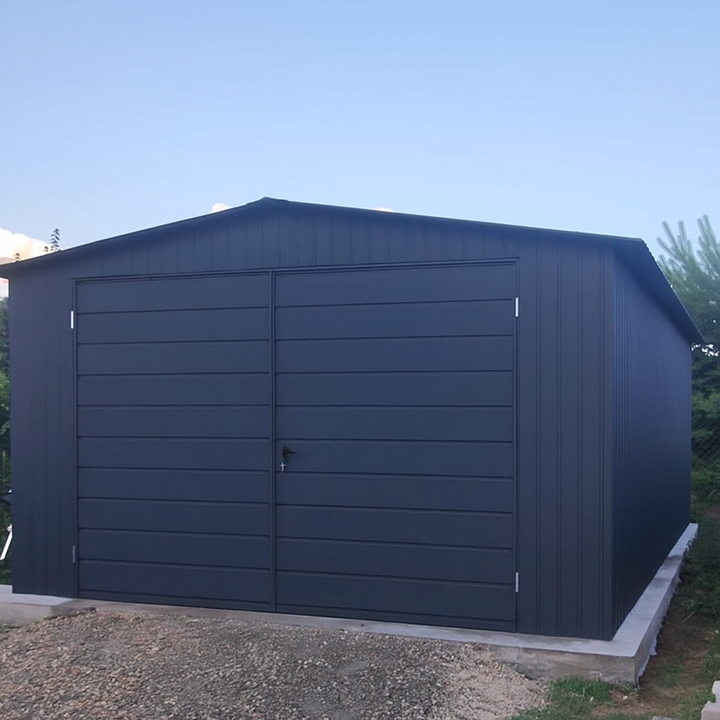 Plechové garáže 3x6m doprava montáž zdarma po Slovensku - 4