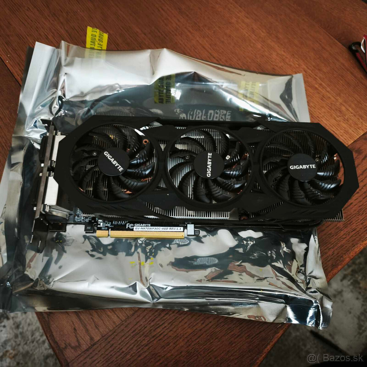 graficka karta GIGABITE gv-n970WF30c-4gd rew:1.1 - 4