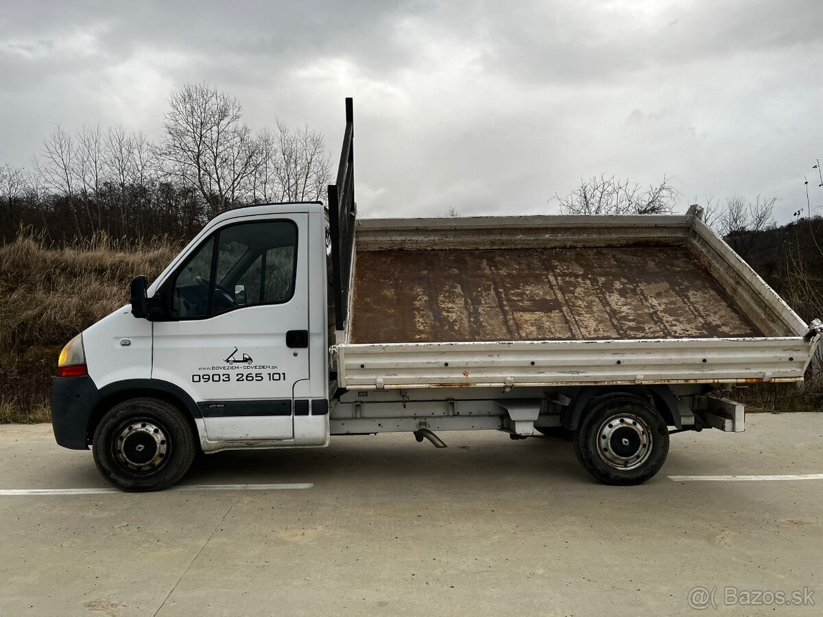 Predám 3 stranný sklápač RENAULT MASTER - 4