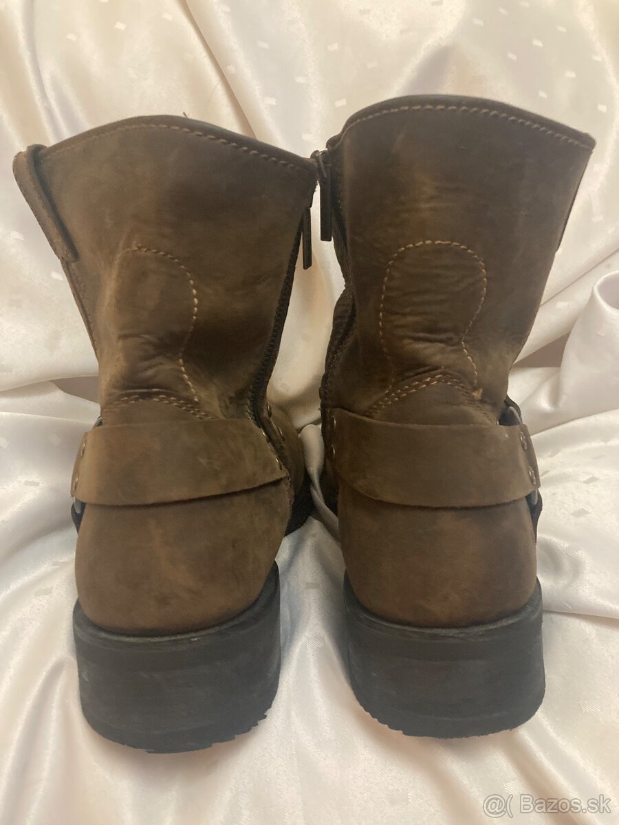 Harley Davidson kožené čižmi 46 - 4