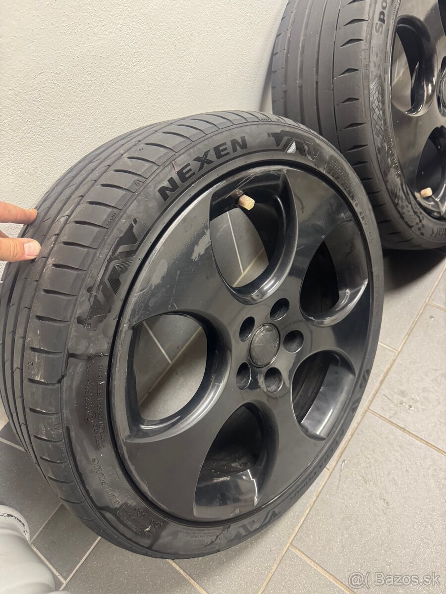 Sada kolies R18 letné obute - 4