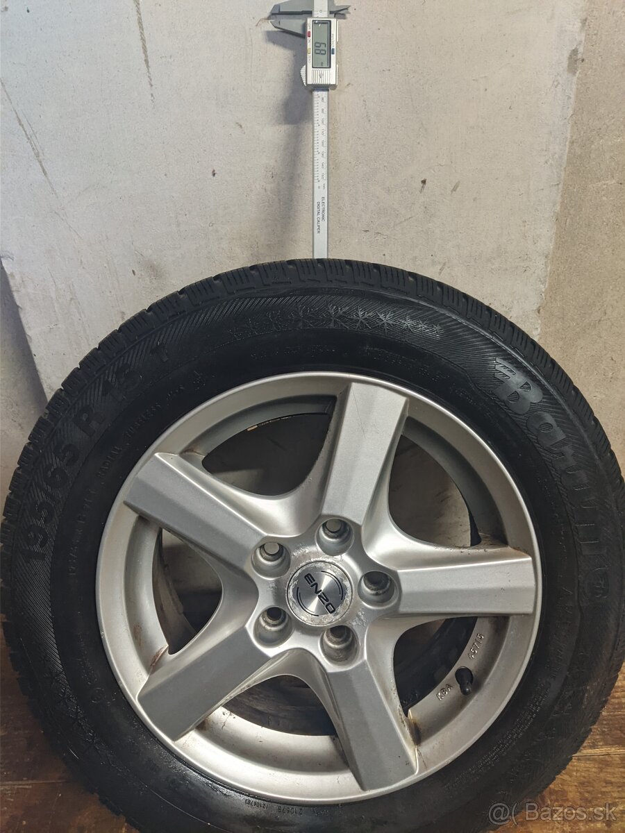 Zimne Barum 195/65/r15 na diskoch - 4