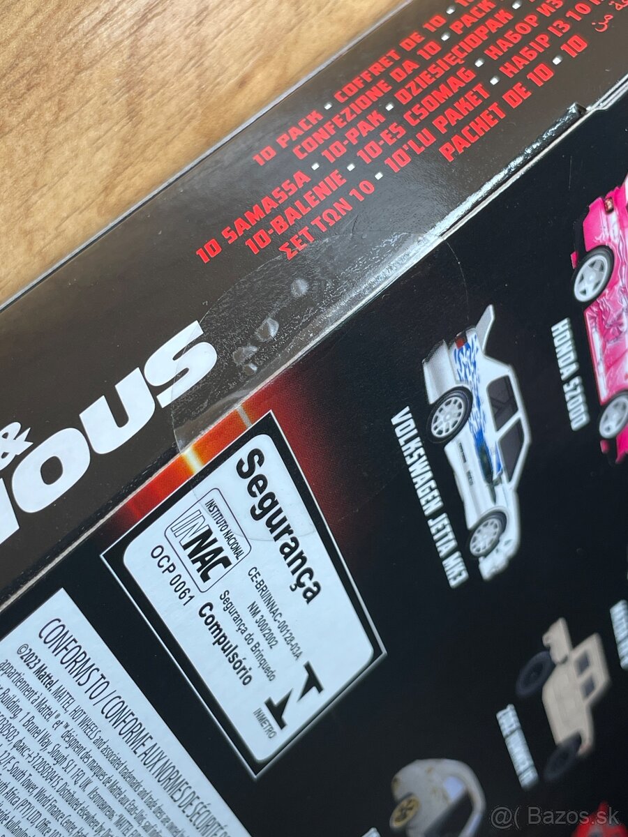 Hotwheels - Fast and Furious set - 4