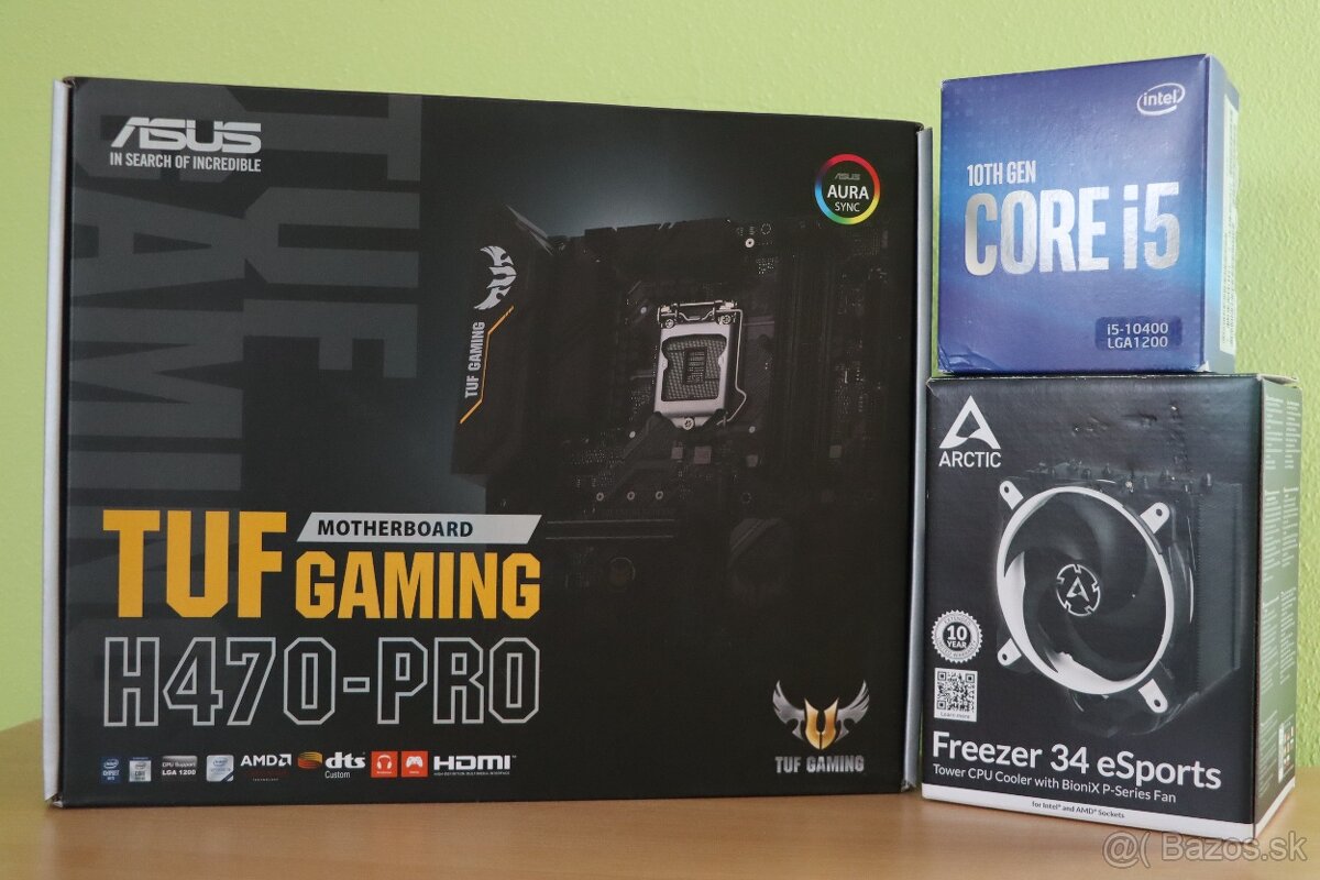 Procesor + základná doska + chladič - 4