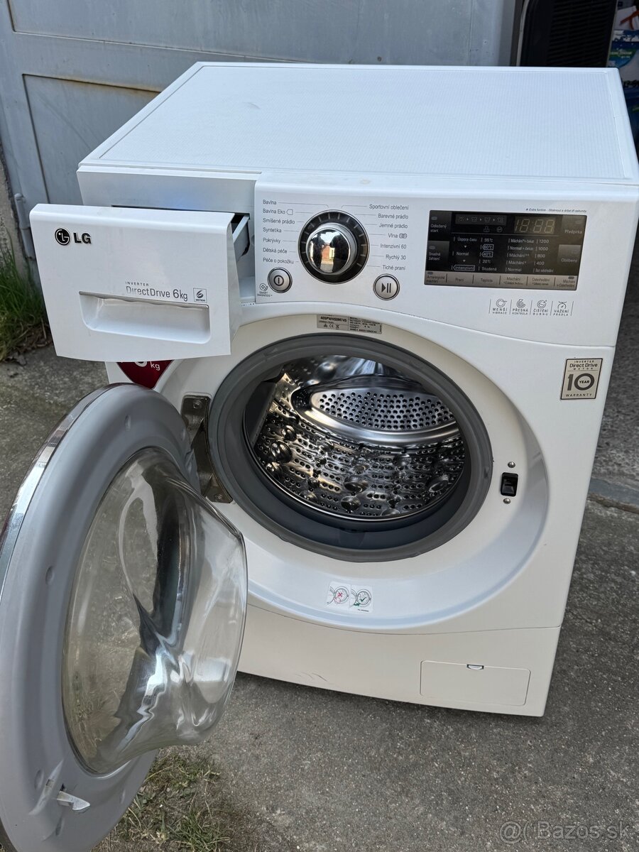 Práčka LG 6kg A+++ - 4