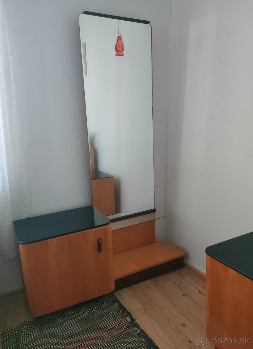 Retro spálňa : manž.posteľ + nočné stolíky - 4