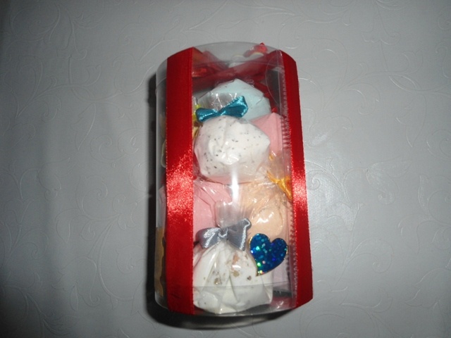 10x Šumivý púder v darčekovom balení - 4