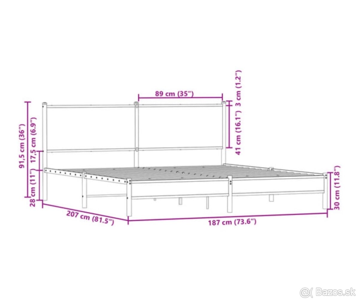 Predám rám postele - 4