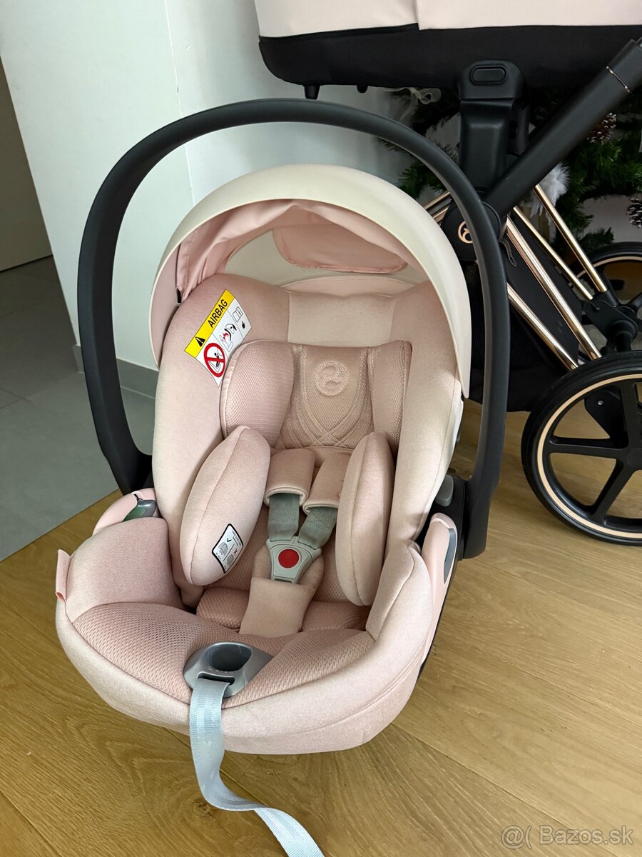 Cybex priam 4.0 Peach pink 2-kombi - 4