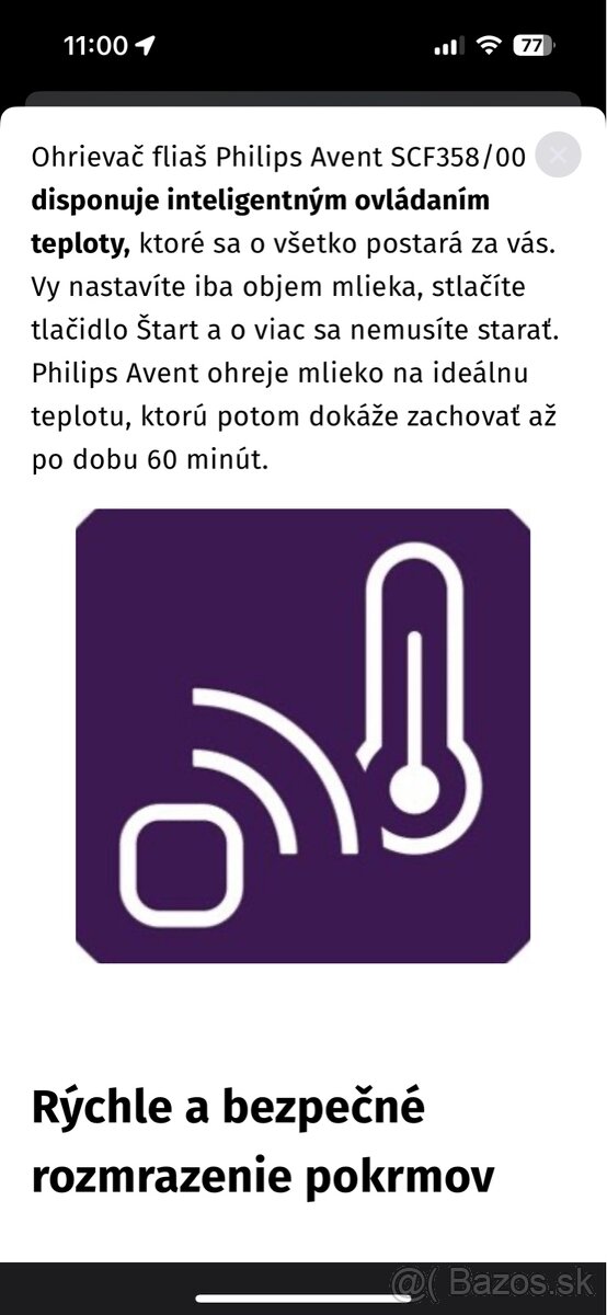Philips AVENT ohrievac na mlieko - 4