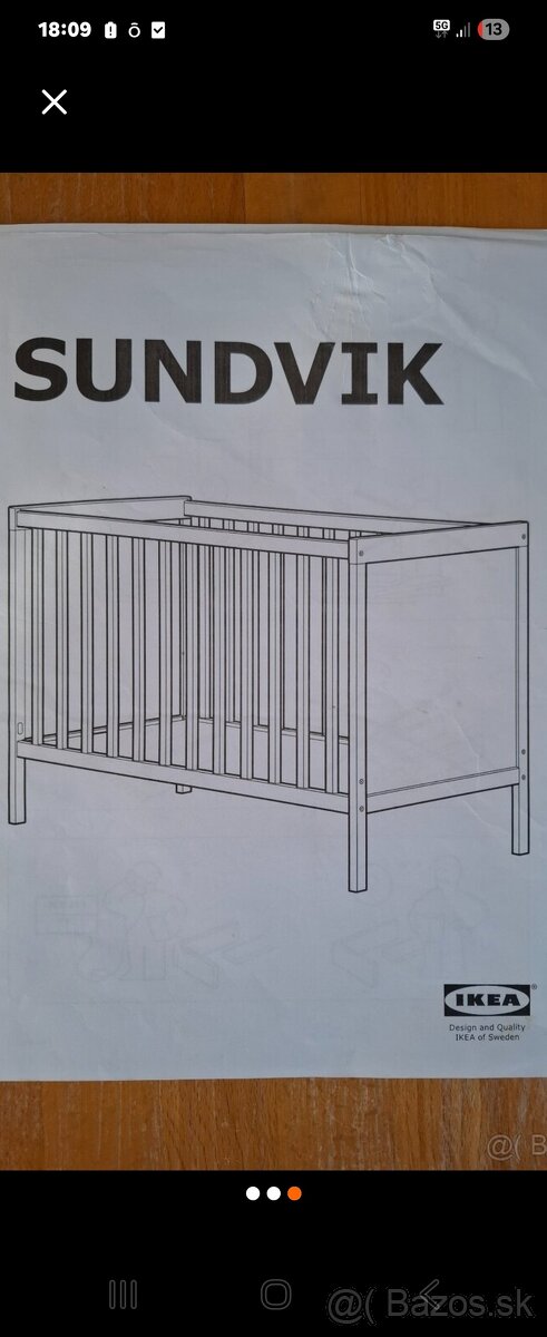 Postieľka a prebaľovací pult - 4