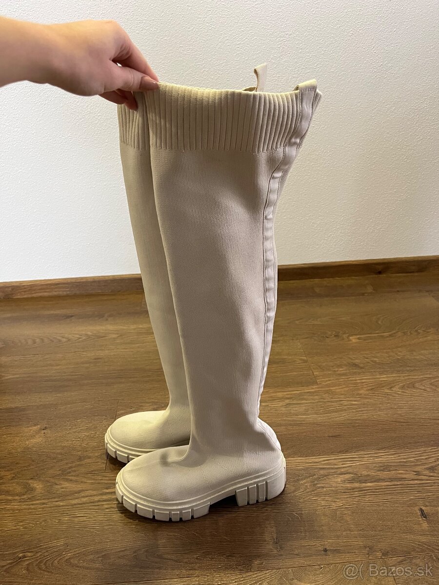 Dámske vysoké čižmy - 4