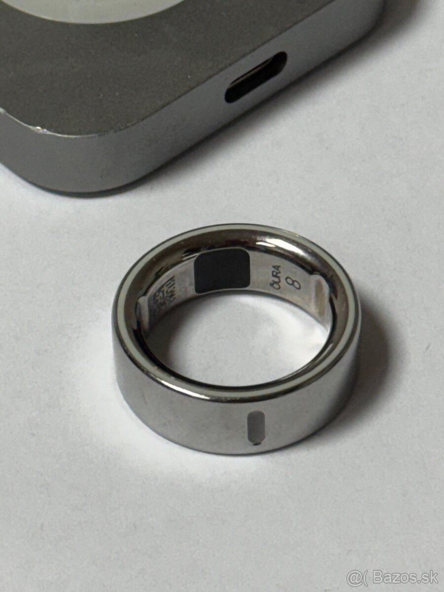 Oura Ring Veľkosť 8 - Silver - 4