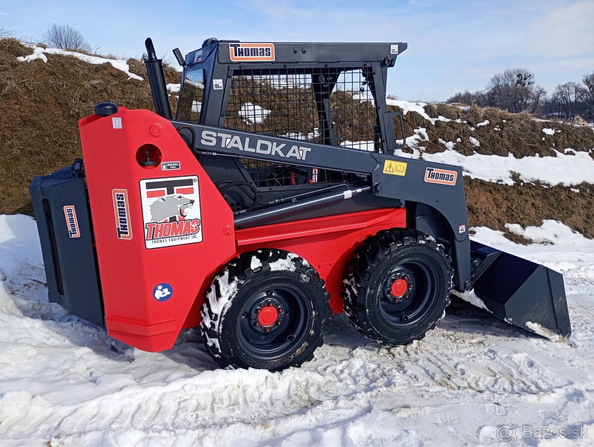 Šmykom riadený nakladač Thomas T133 - 4