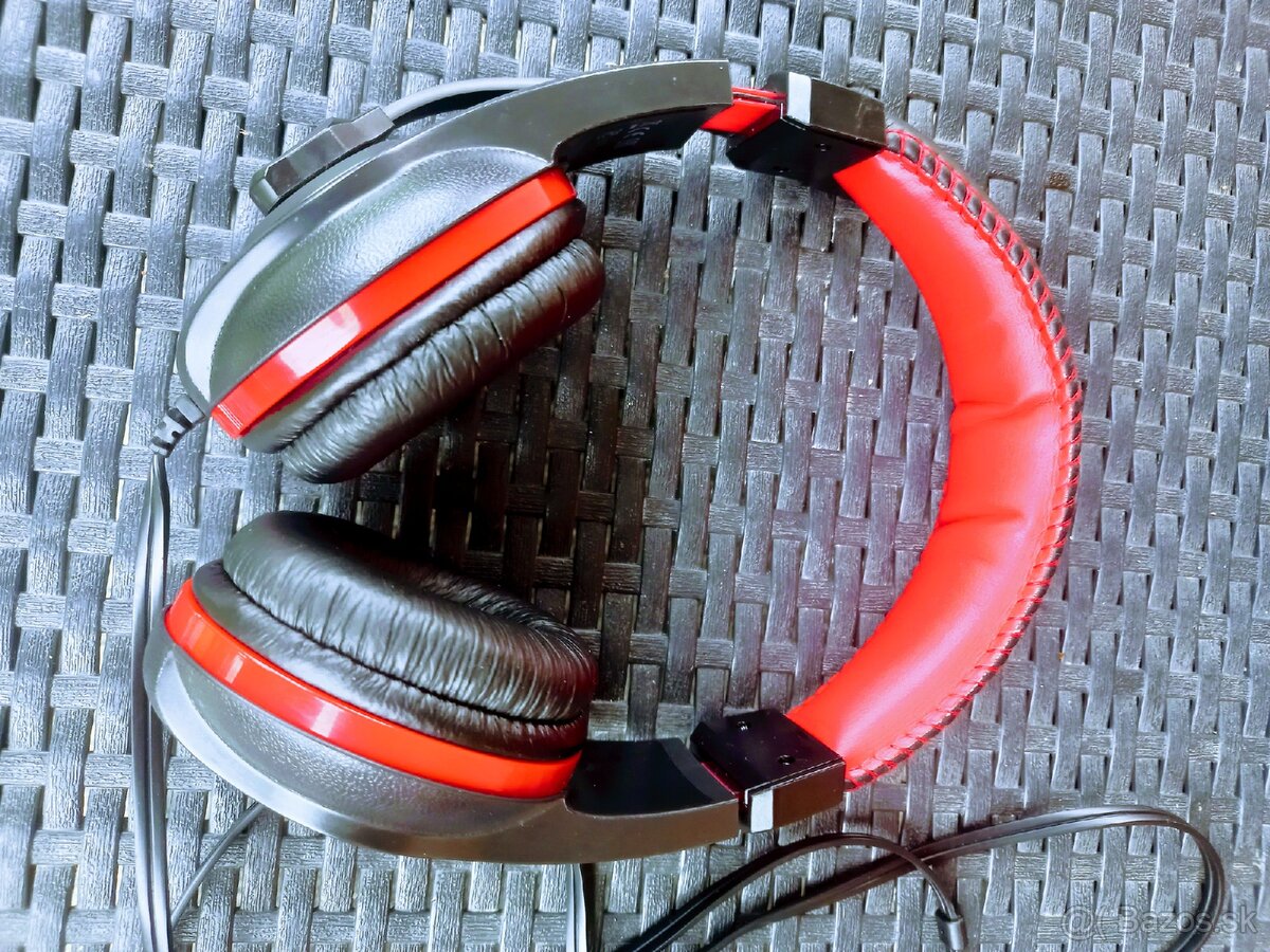 Herné slúchatka s mikrofónom - 4