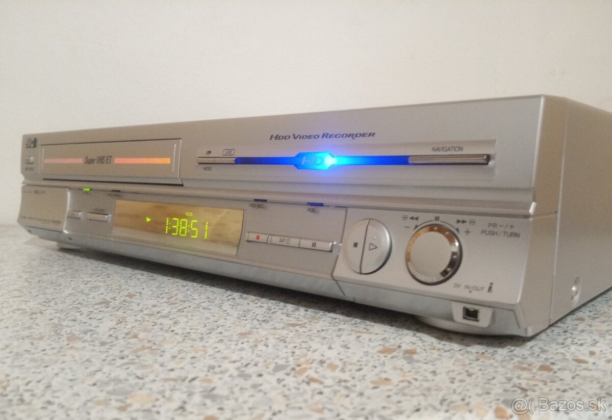 ⚠️⚡️ S-VHS/HDD rekordér JVC HM-HDS4 - 4