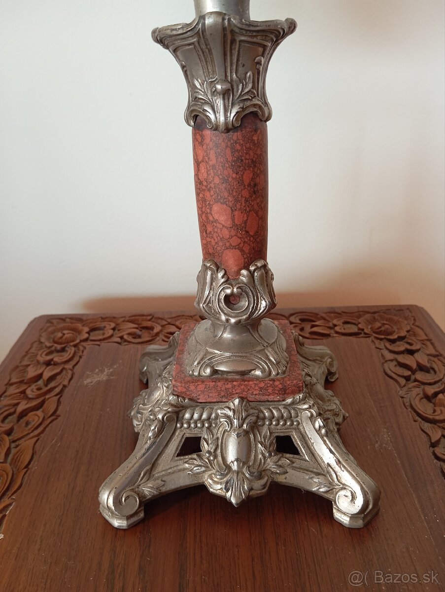 ✨Nádherná starožitná petrolejka 64 cm✨ - 4