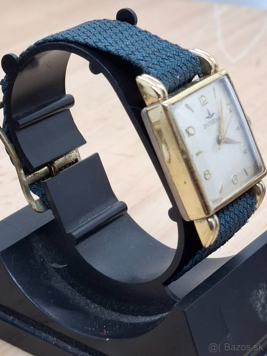 Predám funkčné mechanické náramkové hodinky DUGENA 32 € - 4