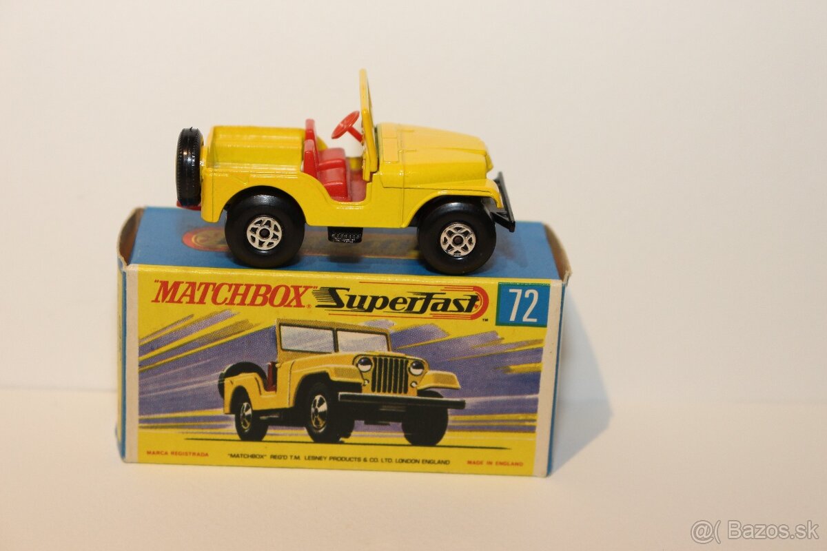 Matchbox SF Standard Jeep - 4