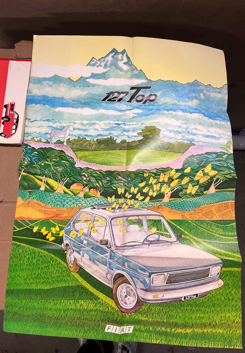 Fiat 850 návod, plakát - 4