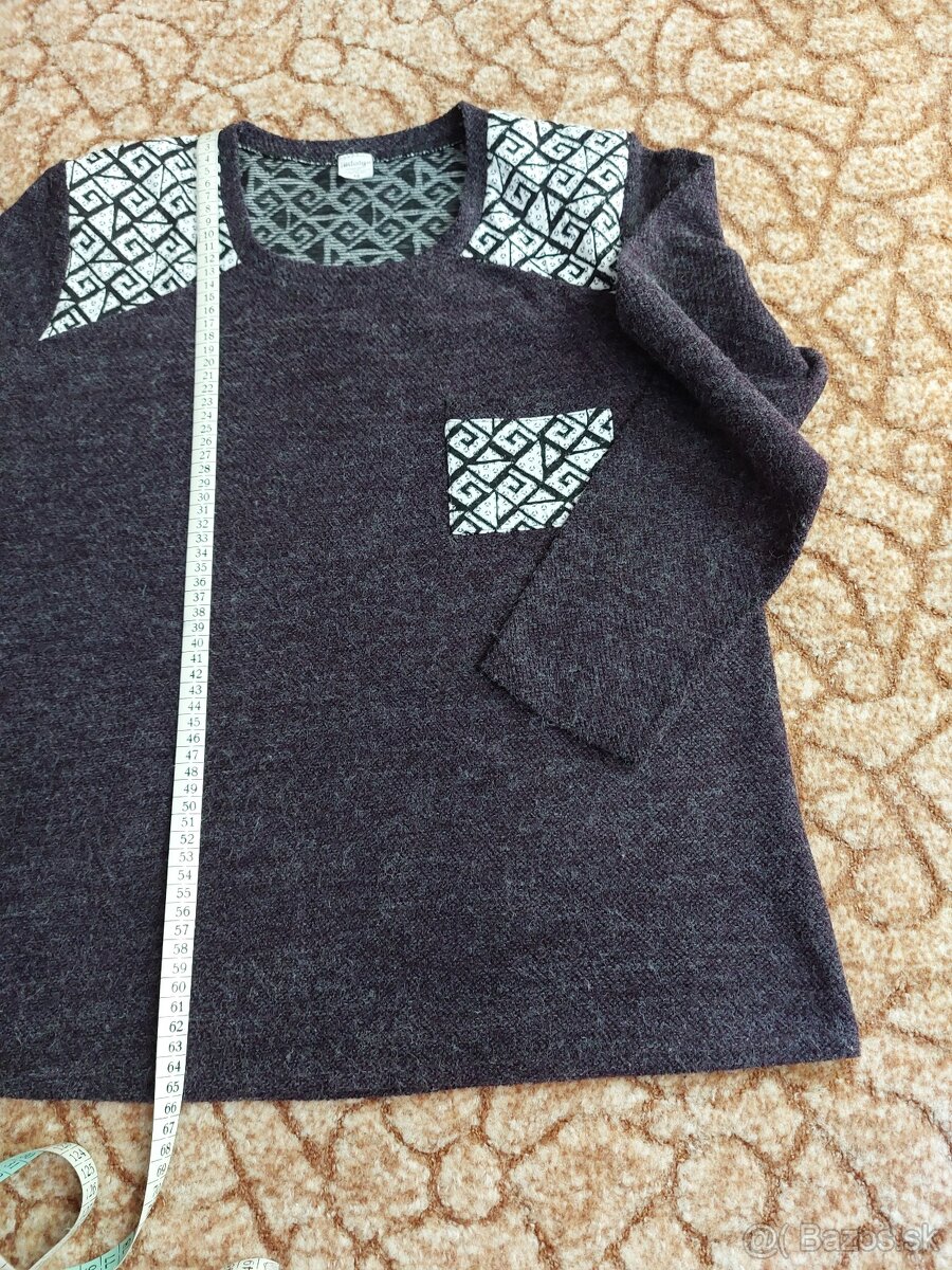 Fialový pulóver - 4