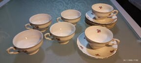 Starožitná čajová súprava EPIAG - 4