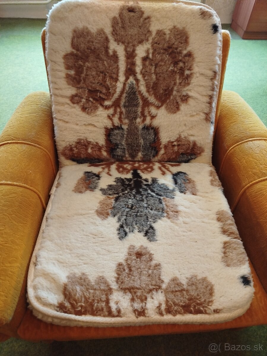 Prehoz/deka (ovčie rúno) - 4