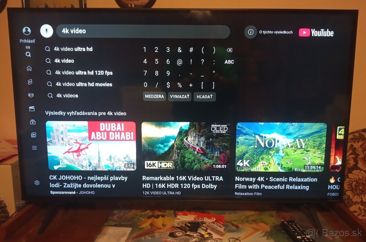 Predám Smart LED 4K UHD TV LG43NANO753 108cm - 4