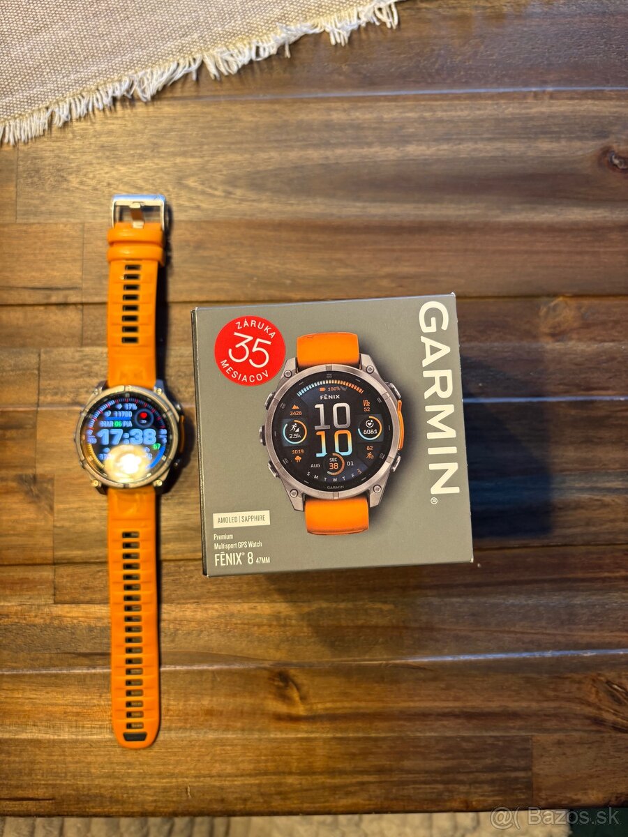 Garmin Fenix 8 titanium saphire - 4