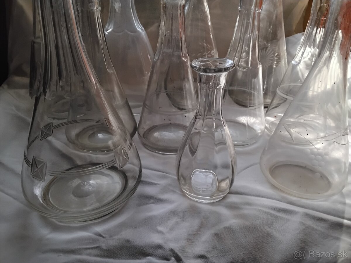 Karafy stare sklenene - 4