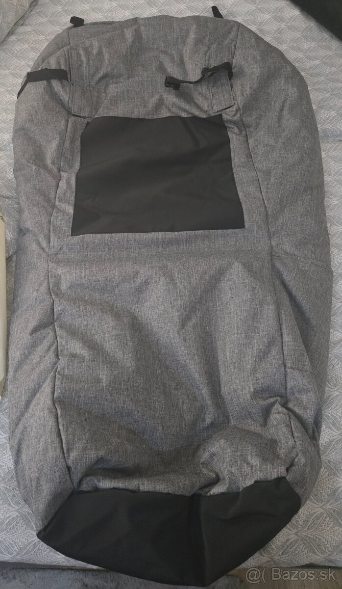 Nánožník/fusak na invalidný vozík, pravá merino kožušina - 4