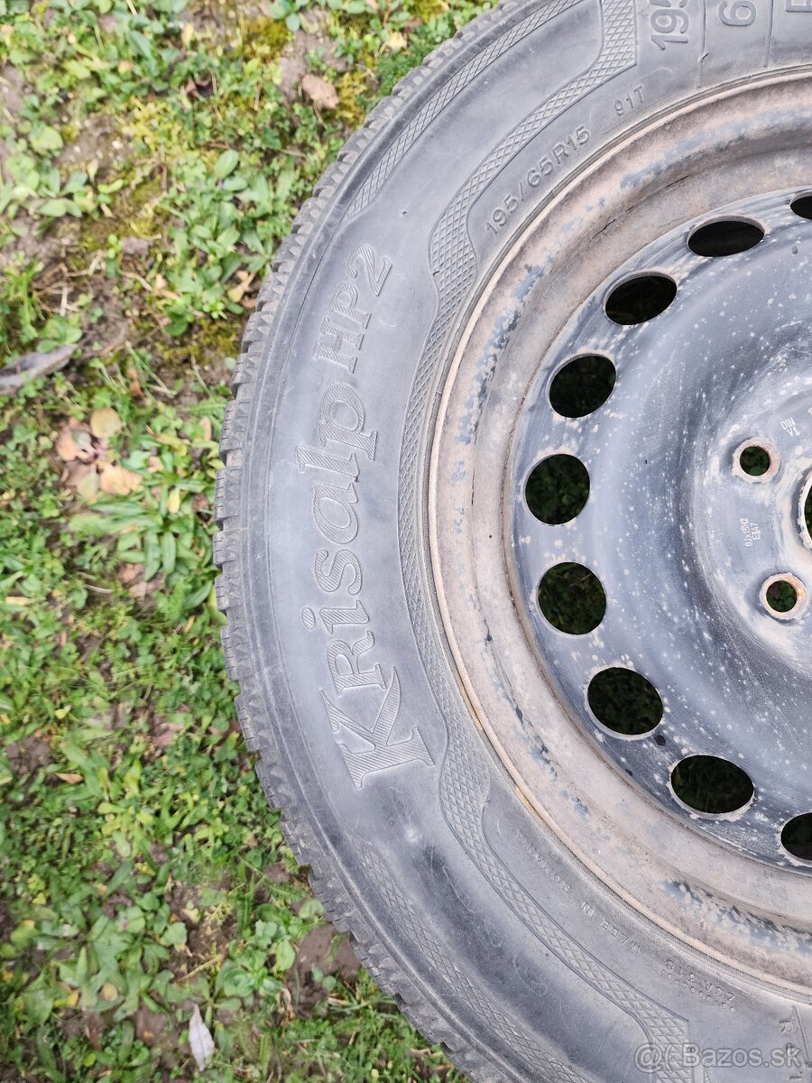 Plechové disky r15 5x112 195/65/15 - 4