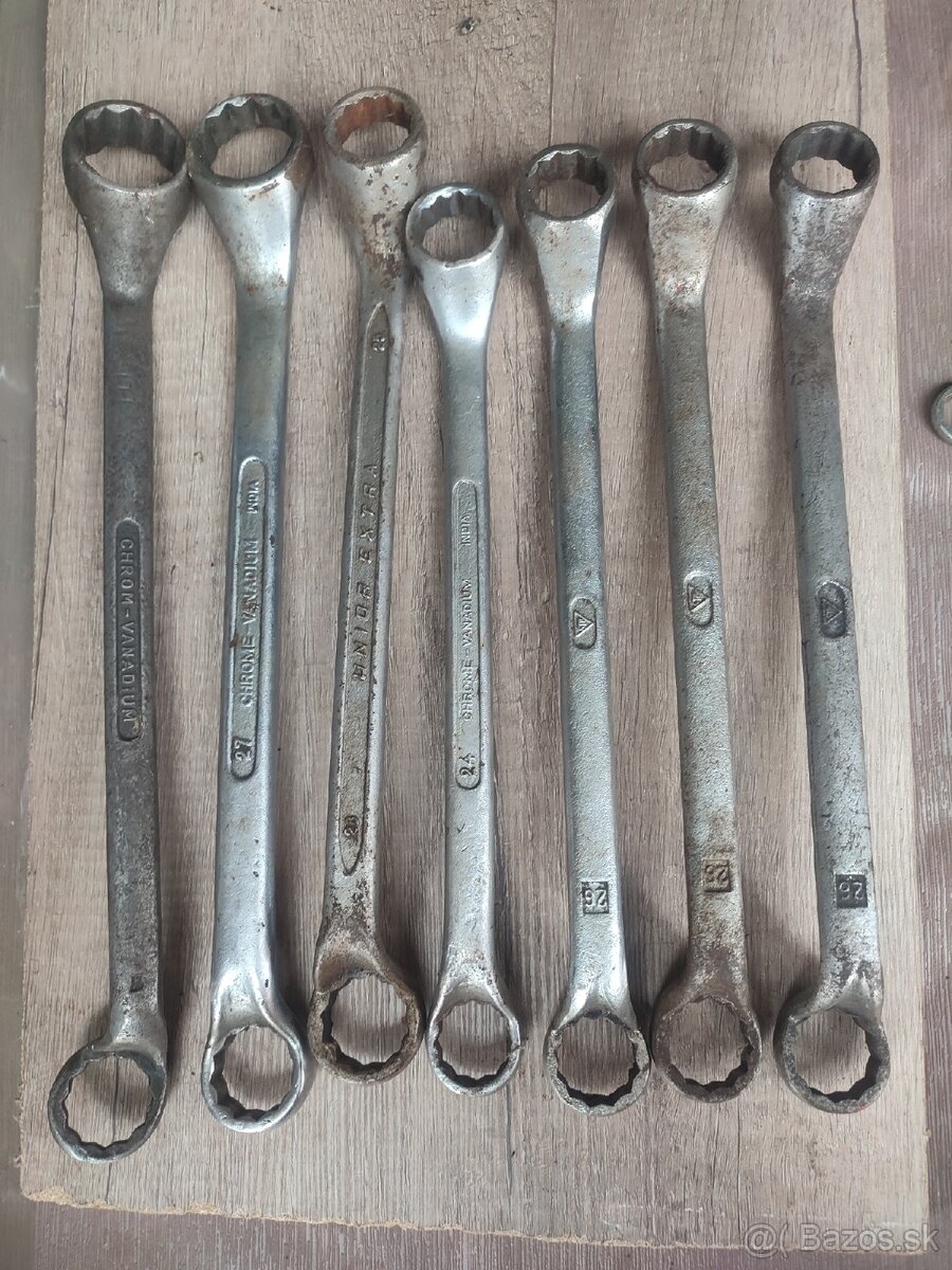 Očkové kľúče len spolu cena 30€ - 4