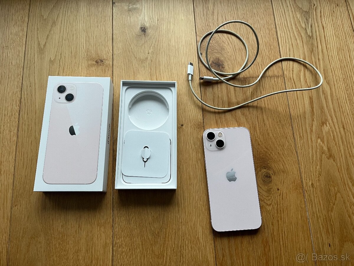 Predám IPhone 13 128gb ružový - 4