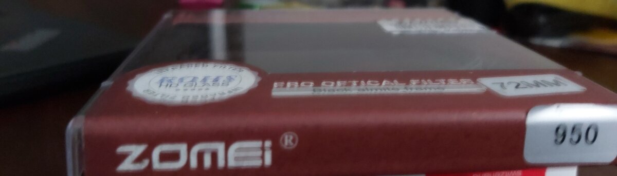 Ultrafialový filter Zomei IR 950 72mm - 4