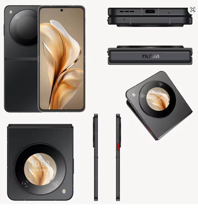 ZTE Nubia Flip 5G 12 / 512 GB čierny - 4