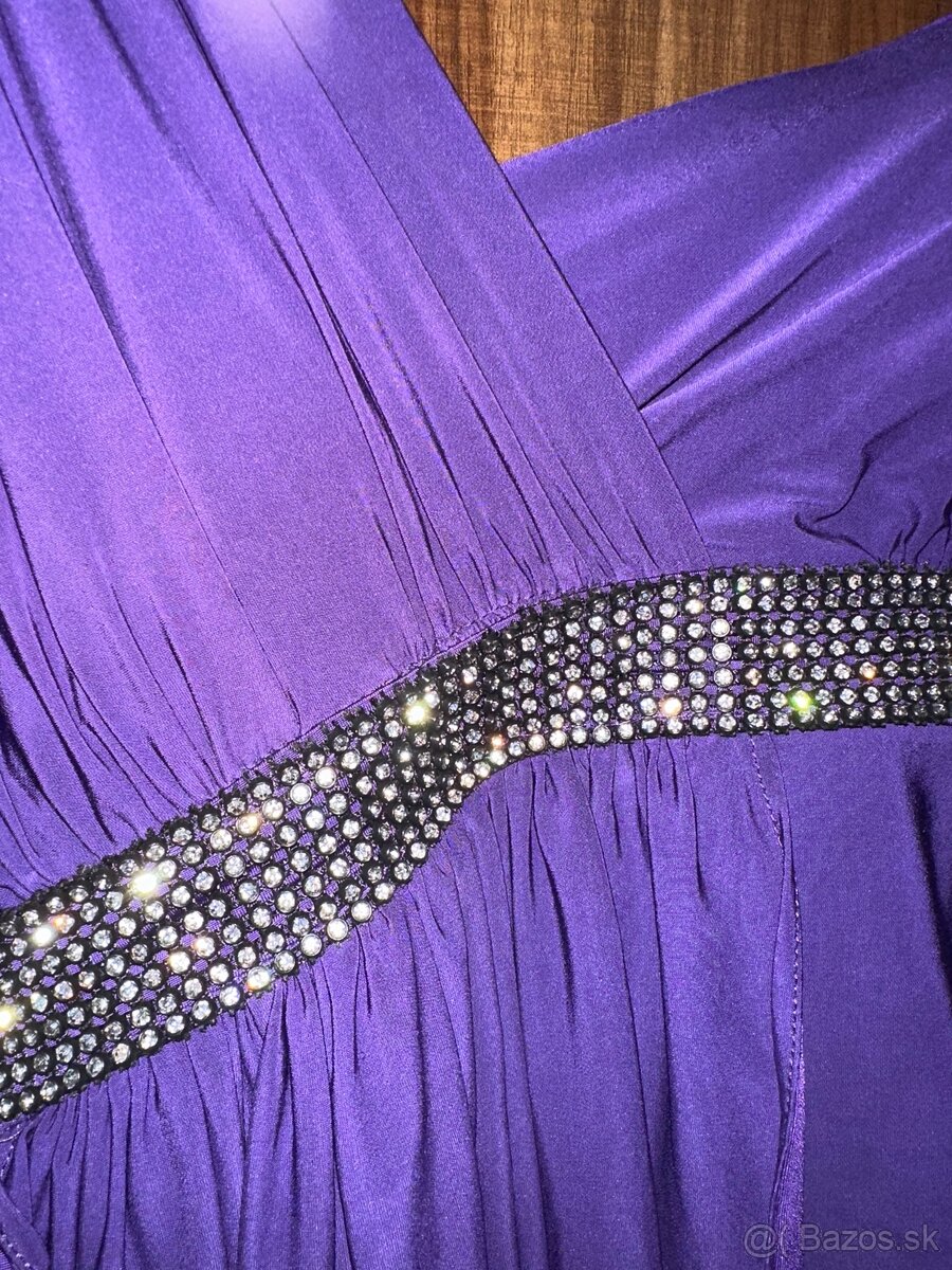 Fialkove damske šaty - 4