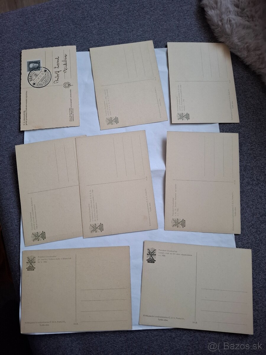 Staré pohľadnice T.G.Masaryk - 4