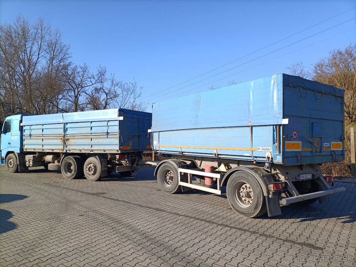 Volvo FH12 súprava s vlekom PANAV vyklapac sklapac - 4
