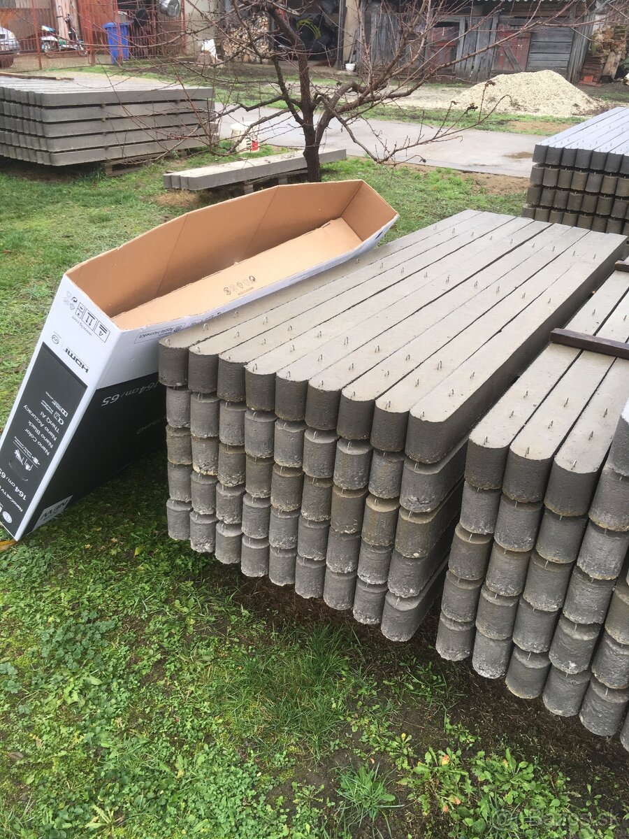 Betonové stlpiky NOVÉ - - 4