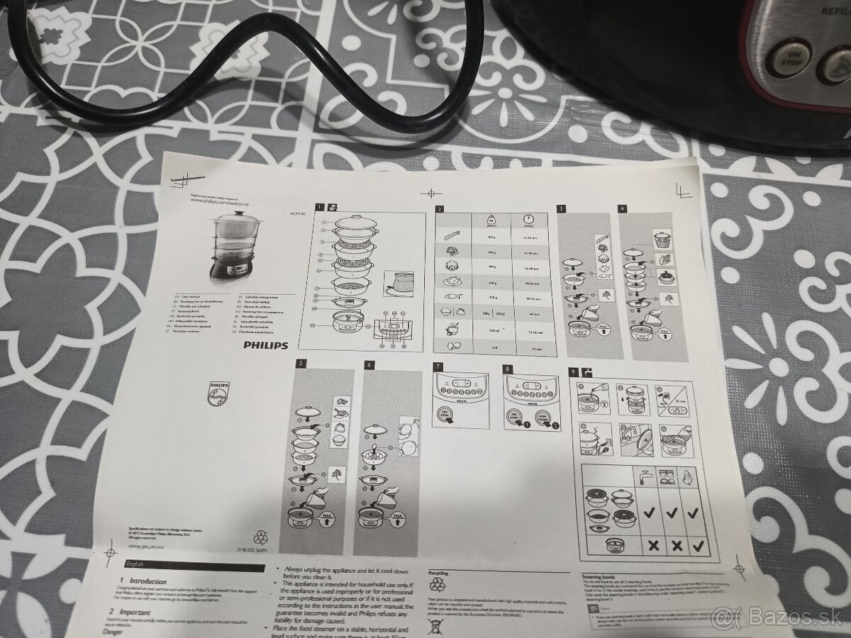 Parný hrniec Philips - 4