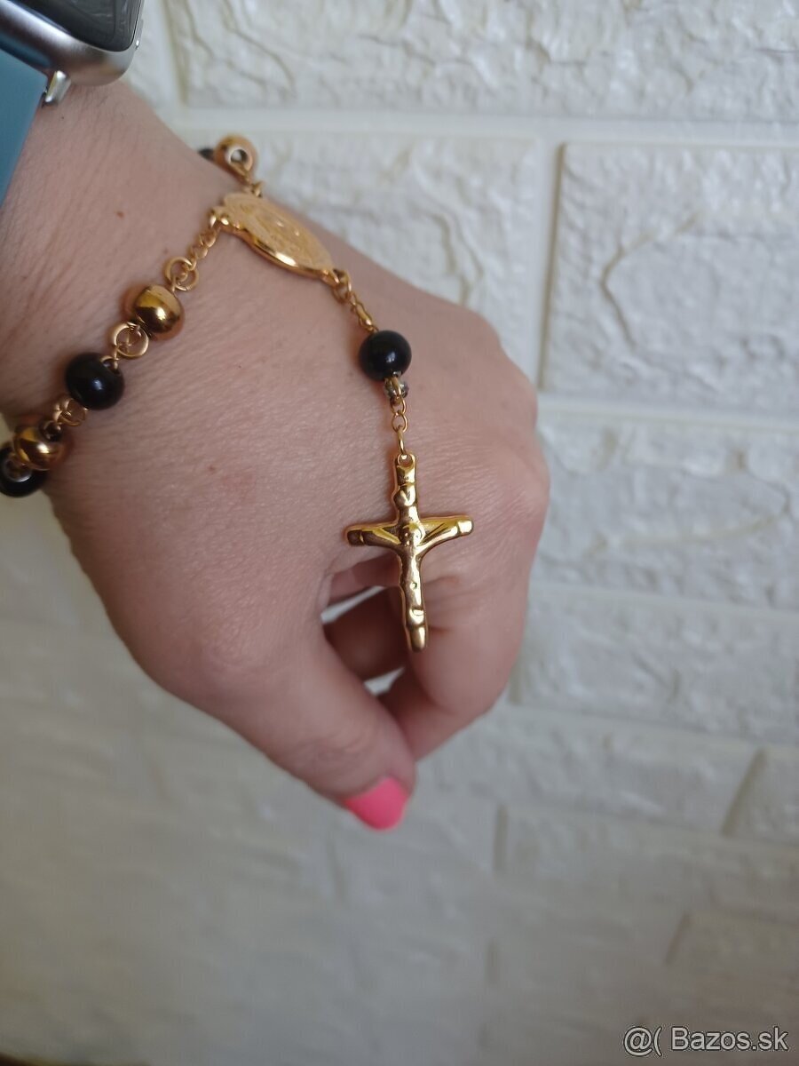 Ružencový náramok-NOVÝ - 4