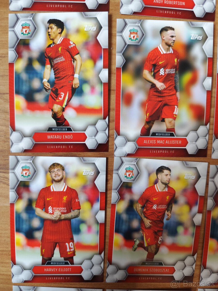 Futbalové kartičky - Liverpool - 4