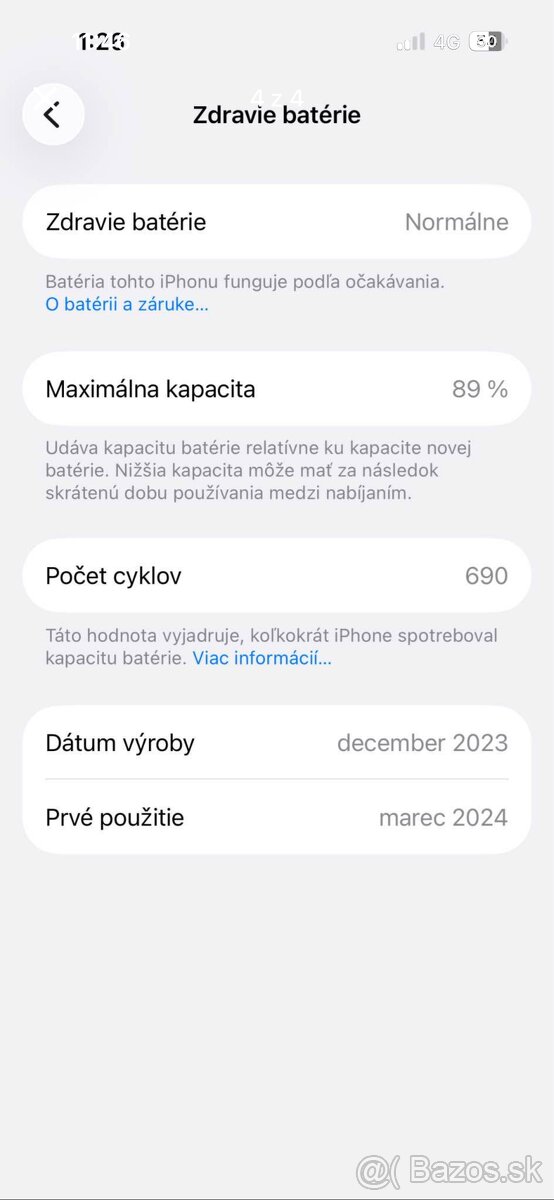 Iphone 15 Blue 128GB - 4