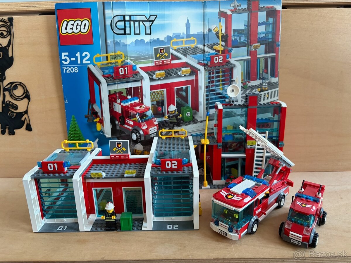 LEGO 7208 LEGO City Hasičská stanice - 4