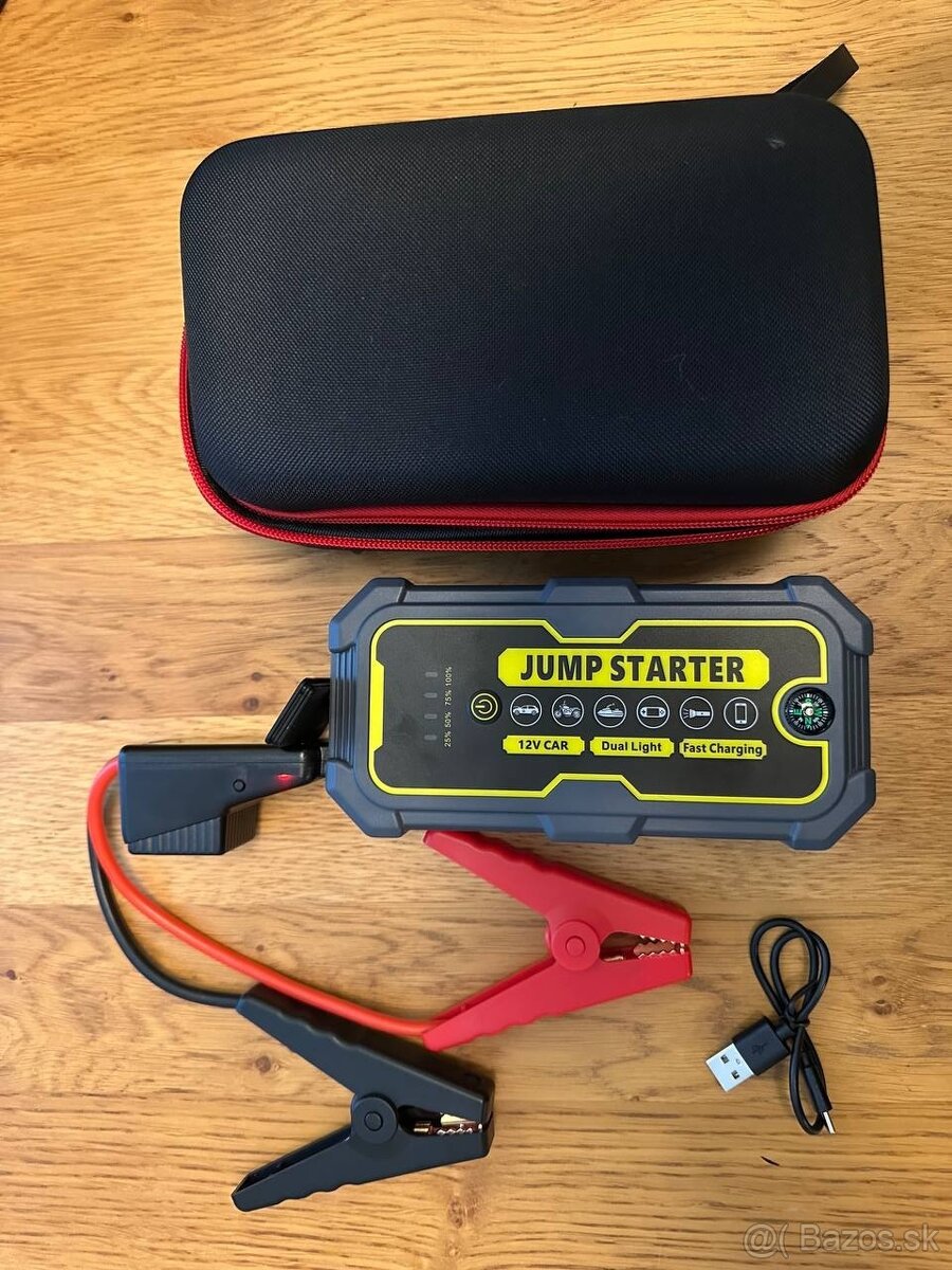 Štartovacia powerbanka (nová) + puzdro – jump starter - 4