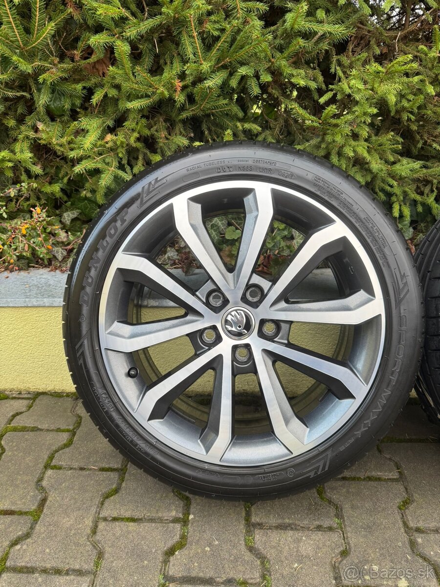 Elektróny Škoda Hawk - Octavia 3, R17, letná sada - 4