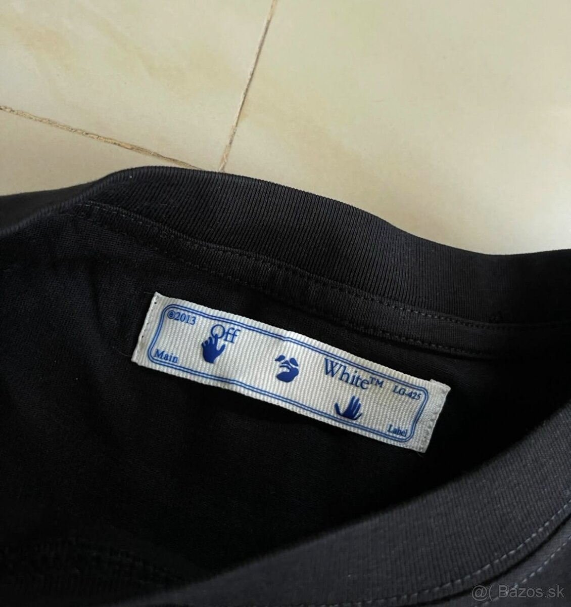 Off White Tee - Čierne - 4