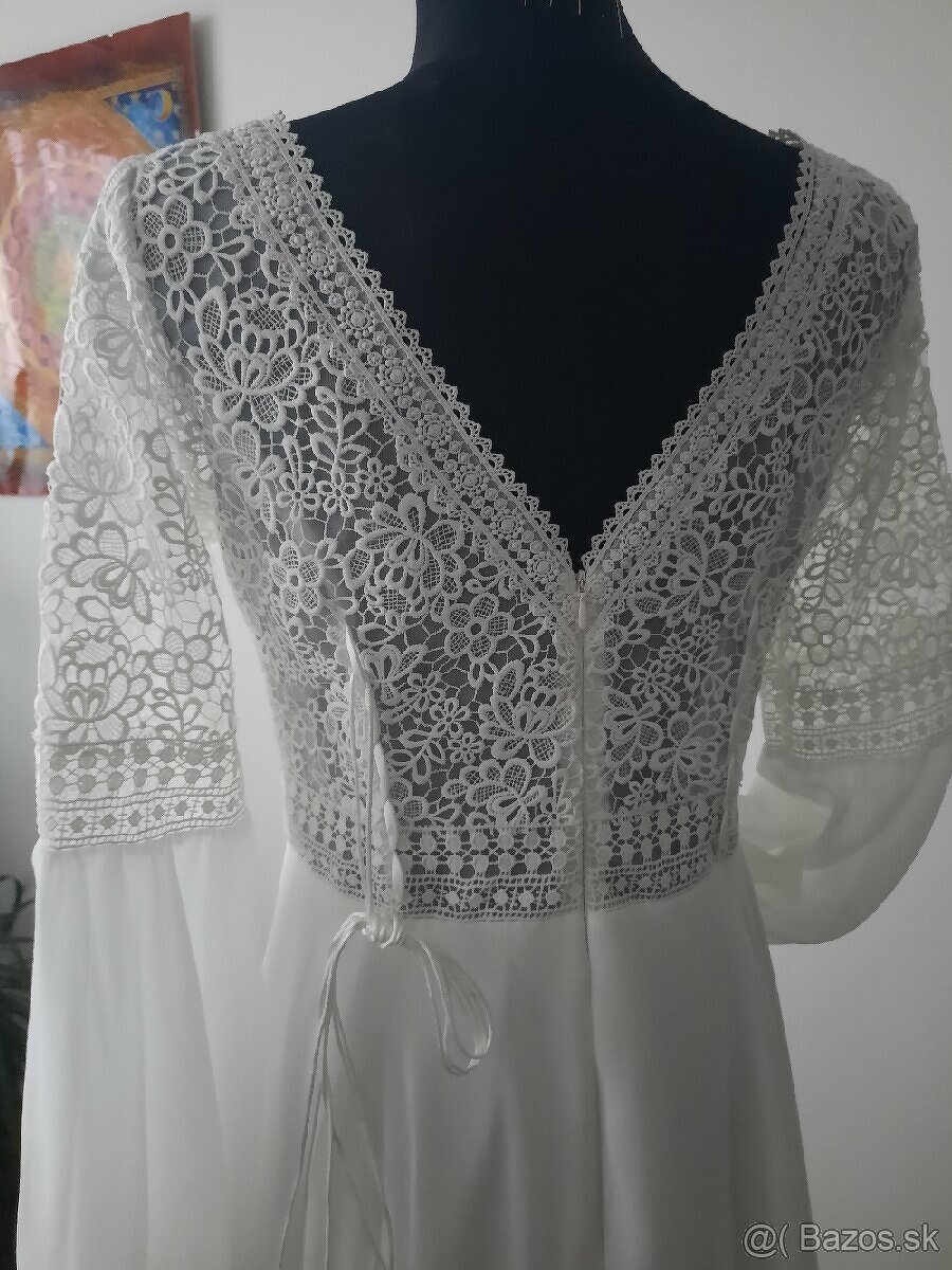 NOVE Svadobne šaty 38 - 4