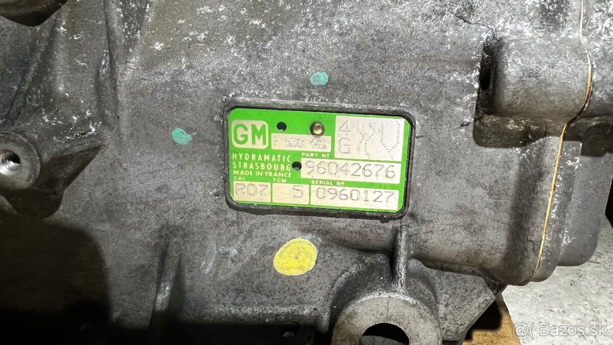 Automatická prevodovka GM 5L40E - 4